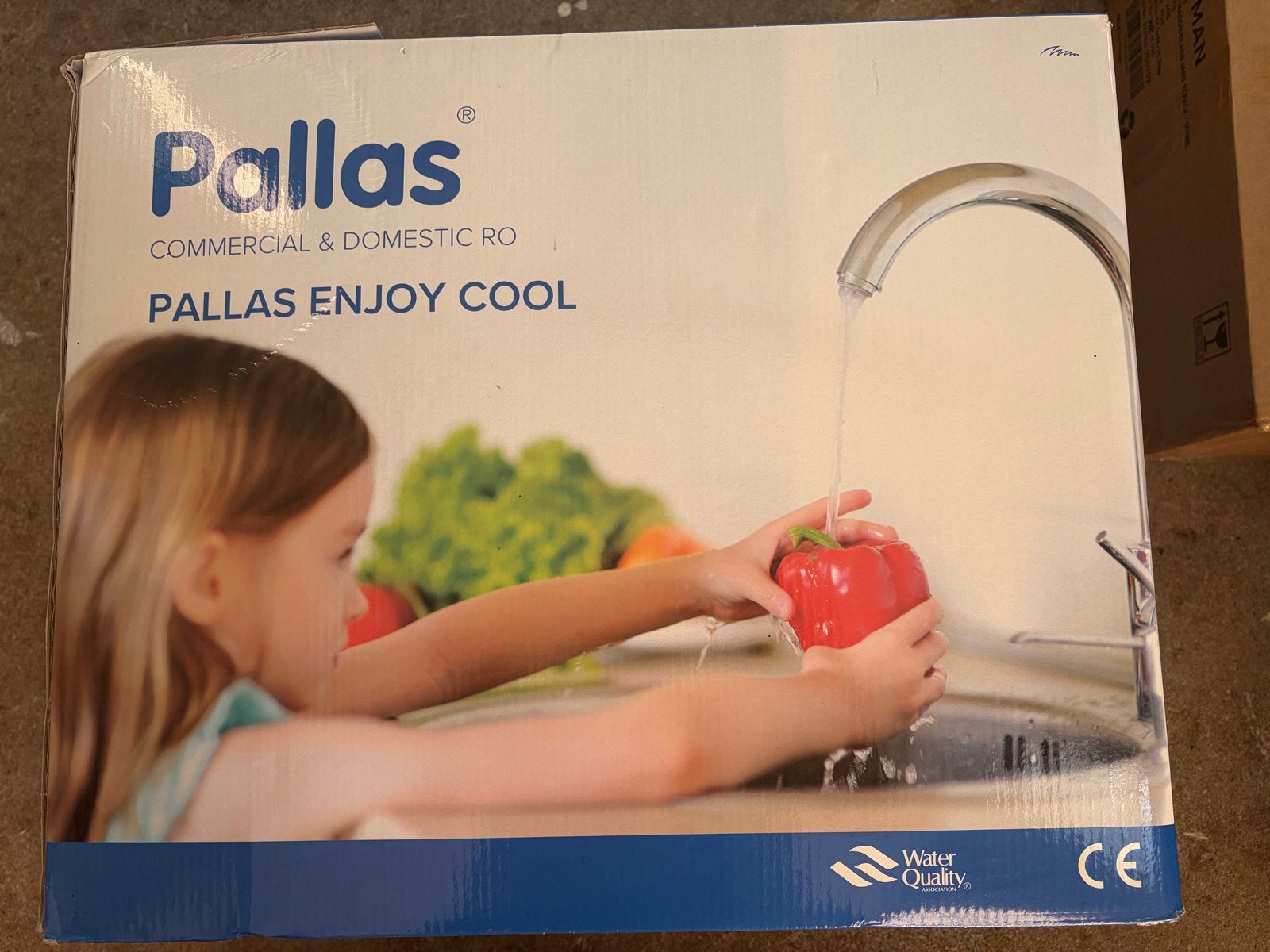 Pallas Enjoy Cool 5-traps waterontharder met pomp, Witgoed en Apparatuur, Waterontharders, Ophalen of Verzenden, Nieuw, Elektrische waterontharder