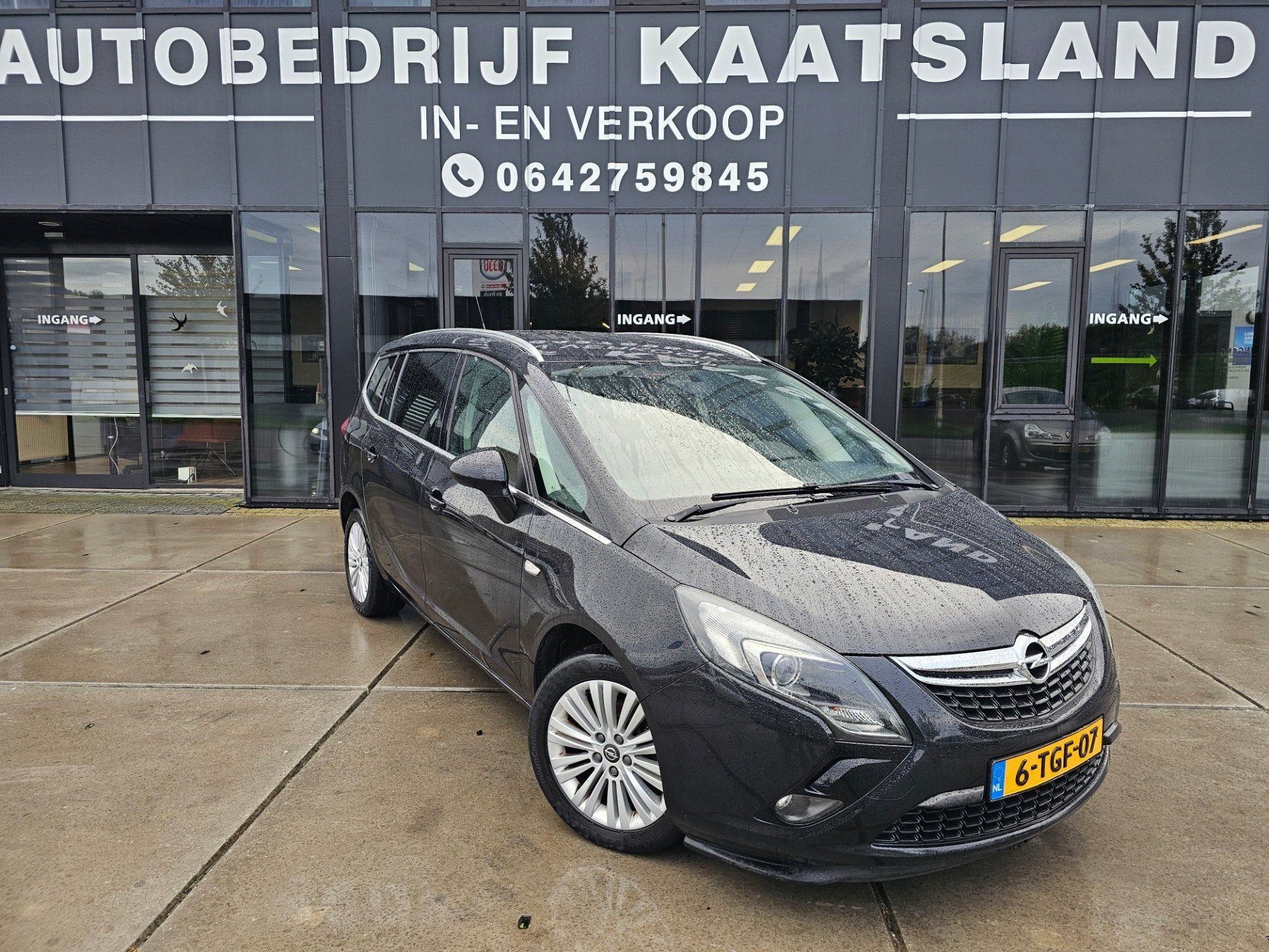 Opel Zafira Tourer 1.6 CNG Design Edition - Clima - Cruise -, Auto's, Voorwielaandrijving, Euro 5, Stof, Gebruikt