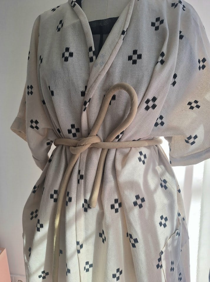 kimono's handgemaakt van haider ackermann zijde NotThatSexy, Ophalen of Verzenden, Nieuw, Maat 42/44 (L), Blauw