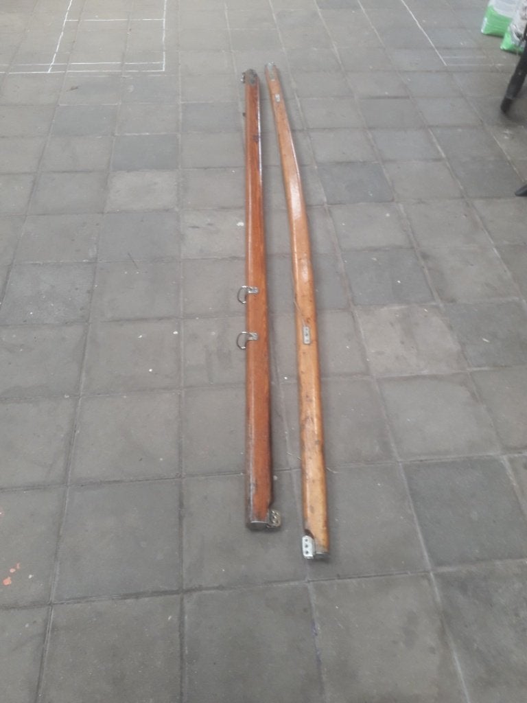 giek + gaffel, Ophalen, Gebruikt, Overige typen, Minder dan 15 m²