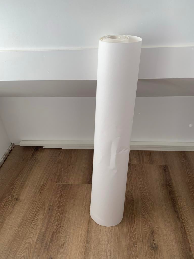 Renovatievlies overschilderbaar wit (ca. 18.75m²), Ophalen, 10 tot 25 m², Wit