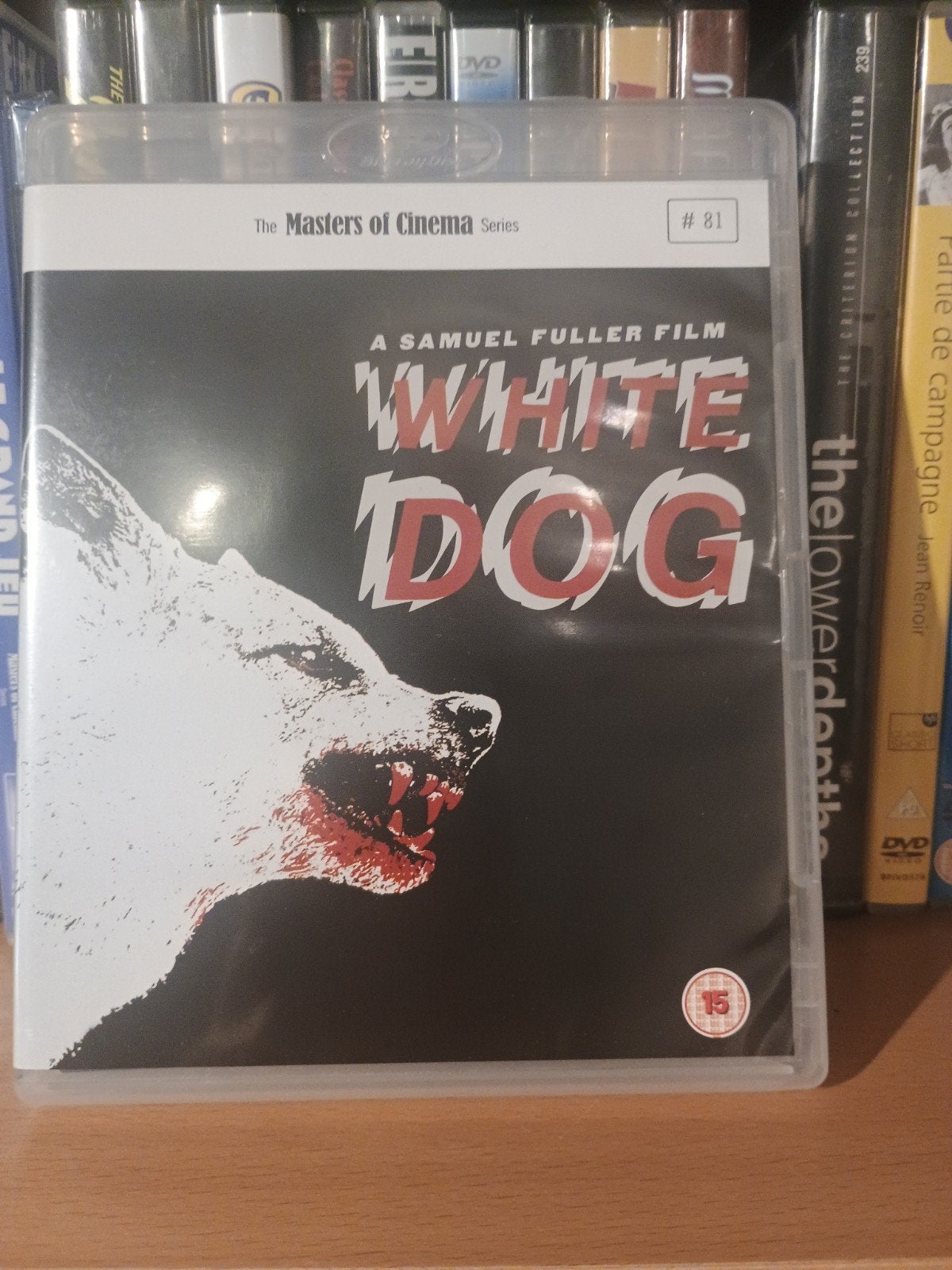 White Dog Blu-ray + DVD - Masters of Cinema #81, Engels, Verzenden, Engels, Zo goed als nieuw