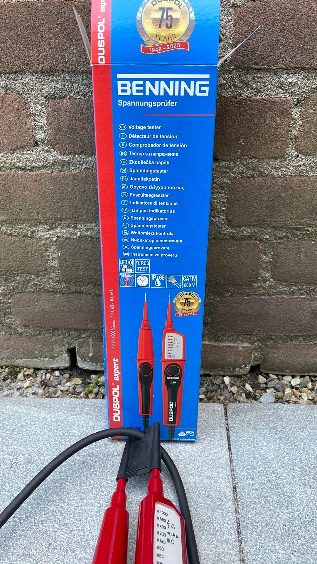 Benning Duspol spanningtester, Ophalen of Verzenden, Nieuw