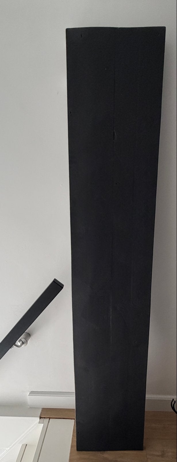 Gratis: 2 Zwarte houten (steigerhout) plank, Ophalen, Gebruikt, Plank, Overige houtsoorten