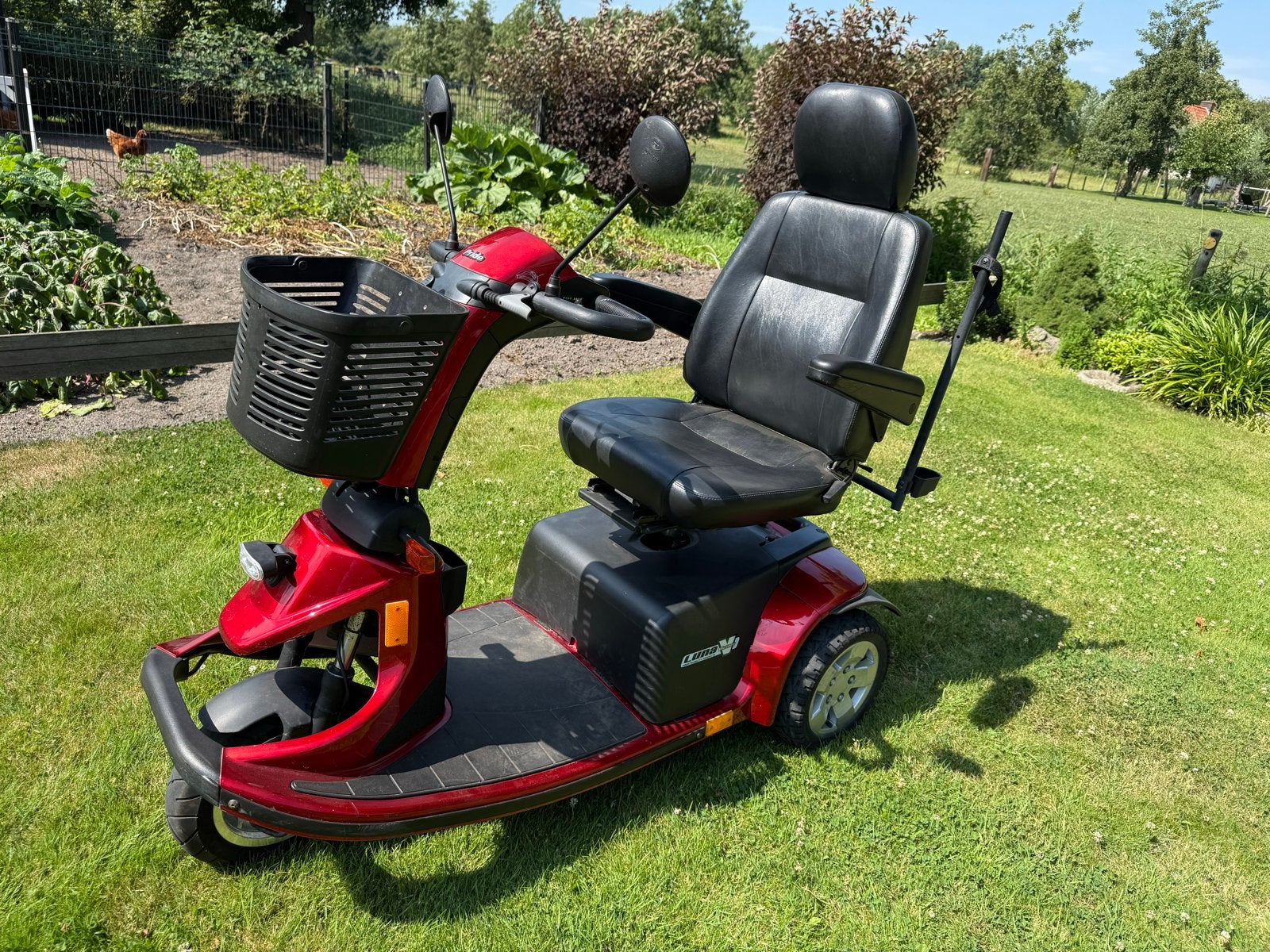 Luna Pride Victory 3-wieler scootmobiel met nieuwe accu’s, Ophalen of Verzenden, 16 km/u of meer, 46 km of meer, Gebruikt