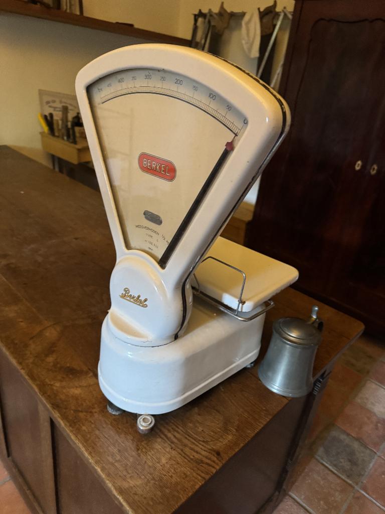 Oude Berkel weegschaal, Ophalen