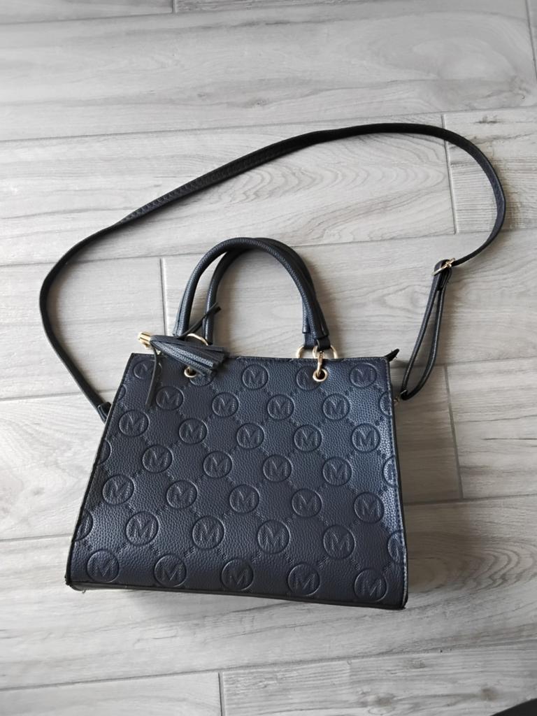 Stijlvolle blauwe Handtas, Sieraden, Tassen en Uiterlijk, Tassen | Damestassen, Zo goed als nieuw, Handtas, Blauw, Ophalen of Verzenden