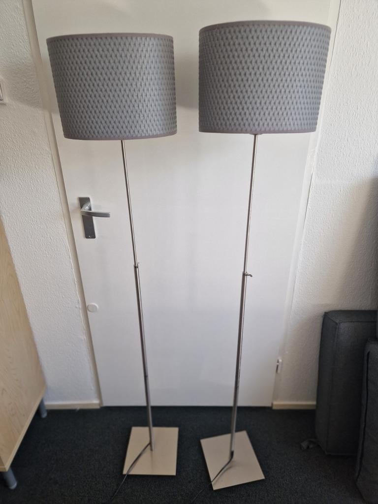Vloerlamp grijs, Ophalen, 150 tot 200 cm