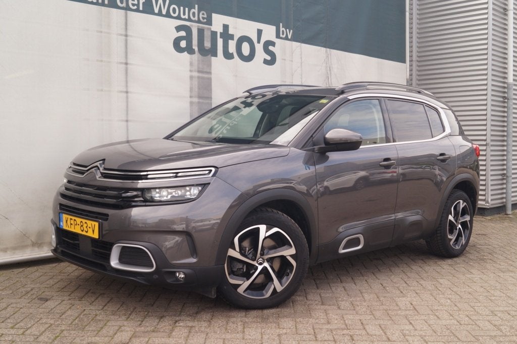 Citroën C5 Aircross 1.6 225pk PHEV Business Lounge -LEER-EC, Auto's, Dealer onderhouden, Gebruikt, Euro 6, 4 cilinders