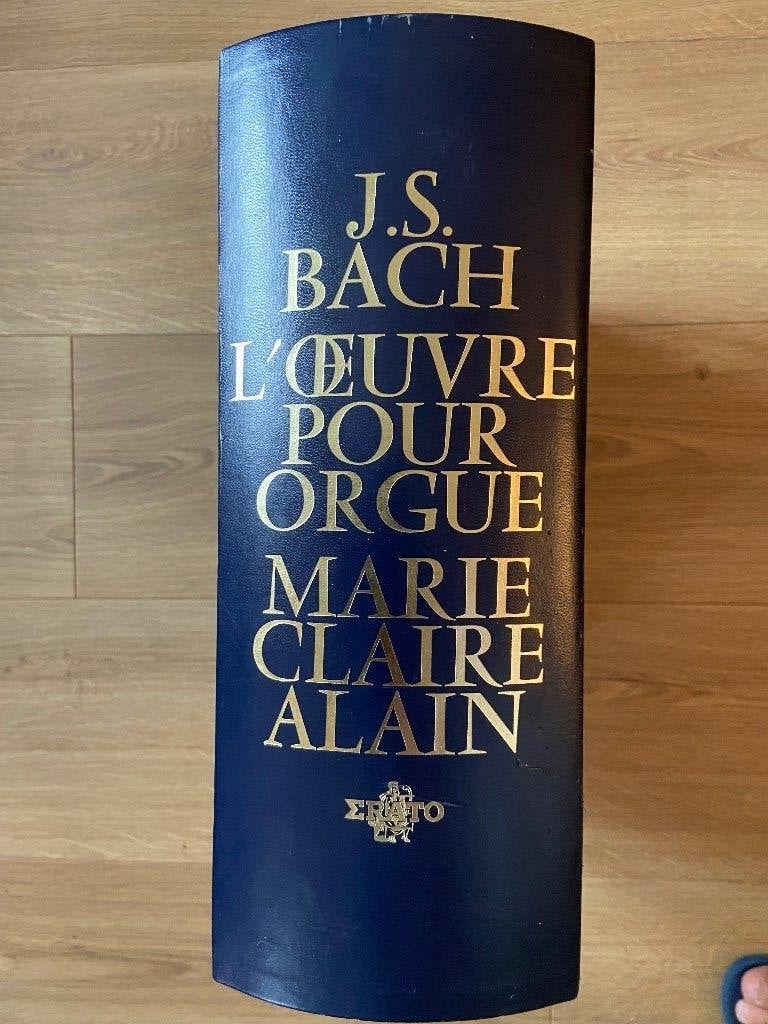 Bach Orgelmuziek - Marie-Claire Alain, Cd's en Dvd's, Boxset, Gebruikt, Inclusief boekje, Overige typen
