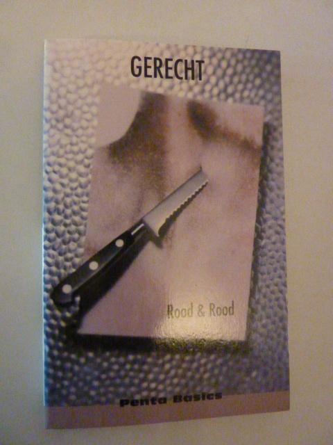 Rood & Rood - Gerecht, Verzenden, Zo goed als nieuw