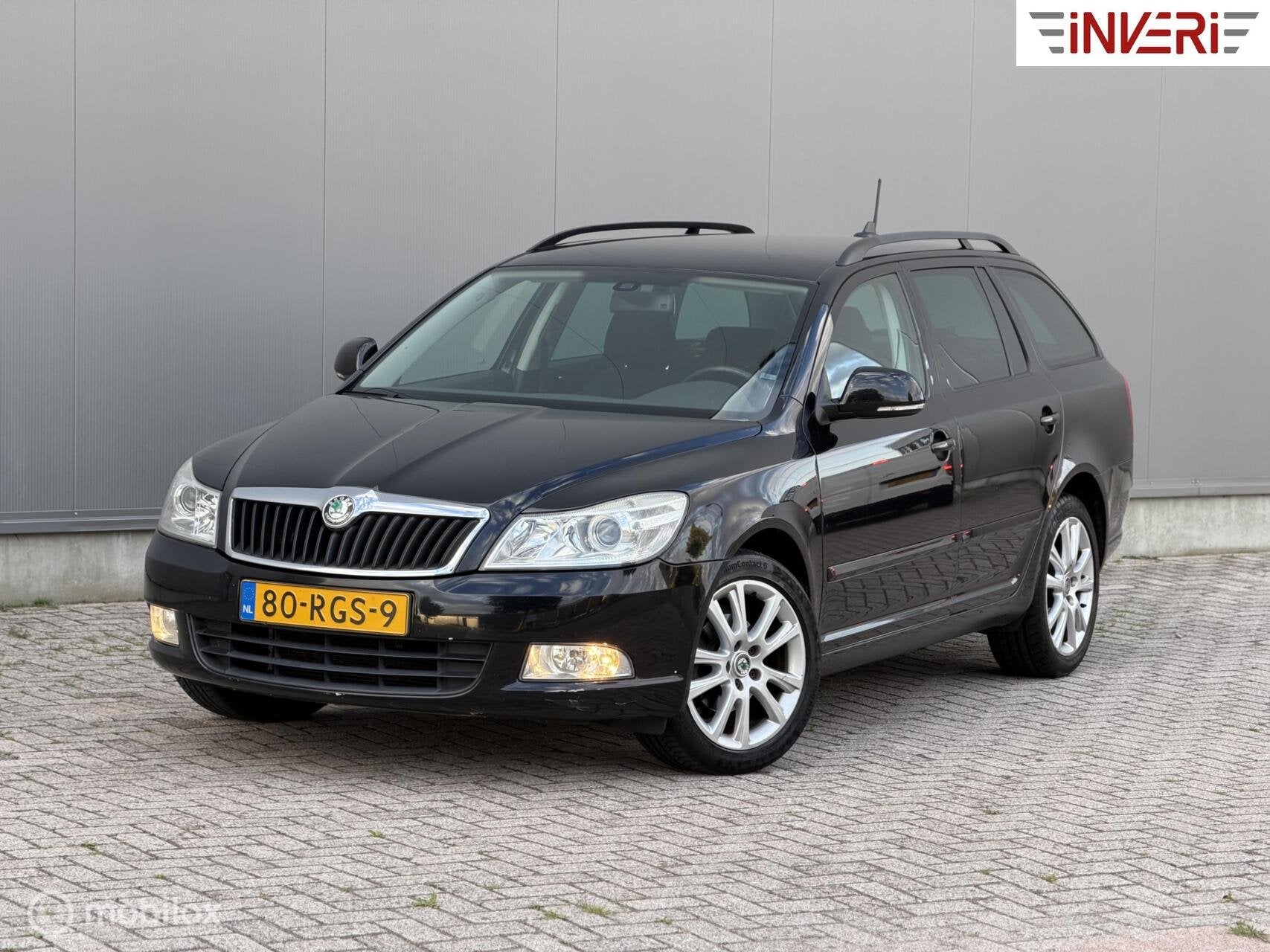 Skoda Octavia Combi 1.2 TSI | DSG | Mindervalide | Handgas |, Auto's, Euro 5, Gebruikt, 4 cilinders, Zwart