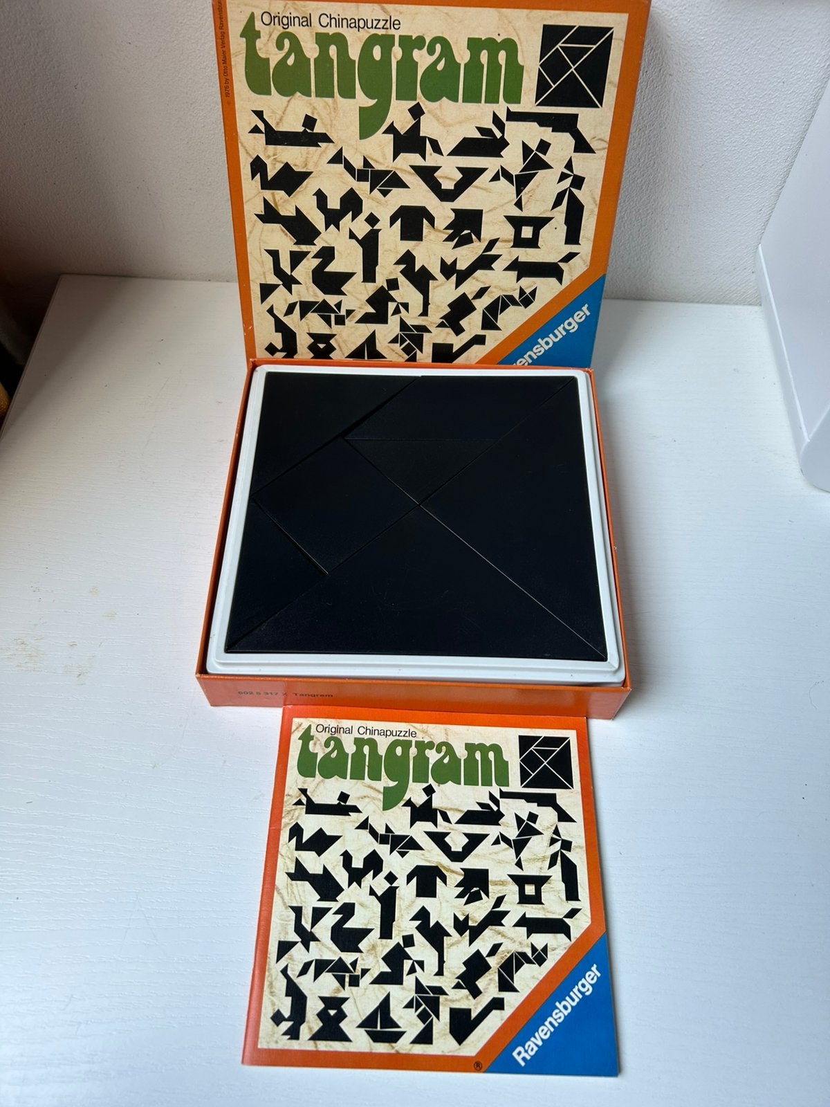 Ravensburger Tangram, Ophalen, Gebruikt
