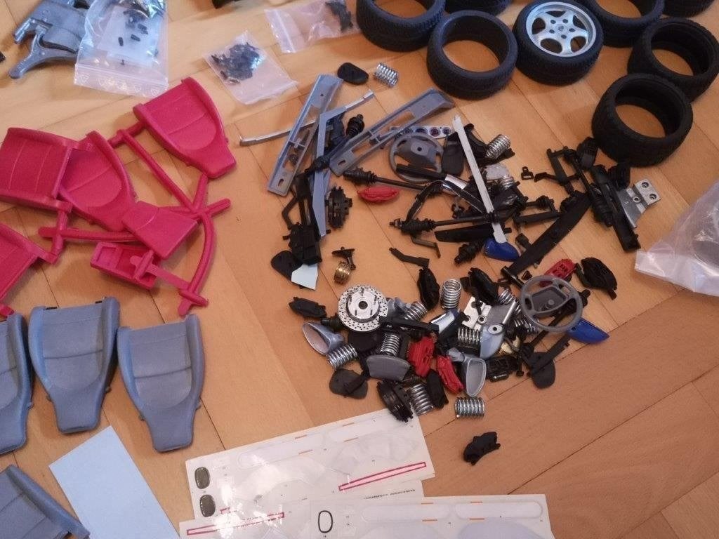 Reserveonderdelen en carrosseriedelen voor Pocher 1/8 Porsch, Ophalen of Verzenden, Zo goed als nieuw, 1:5 t/m 1:8, Auto