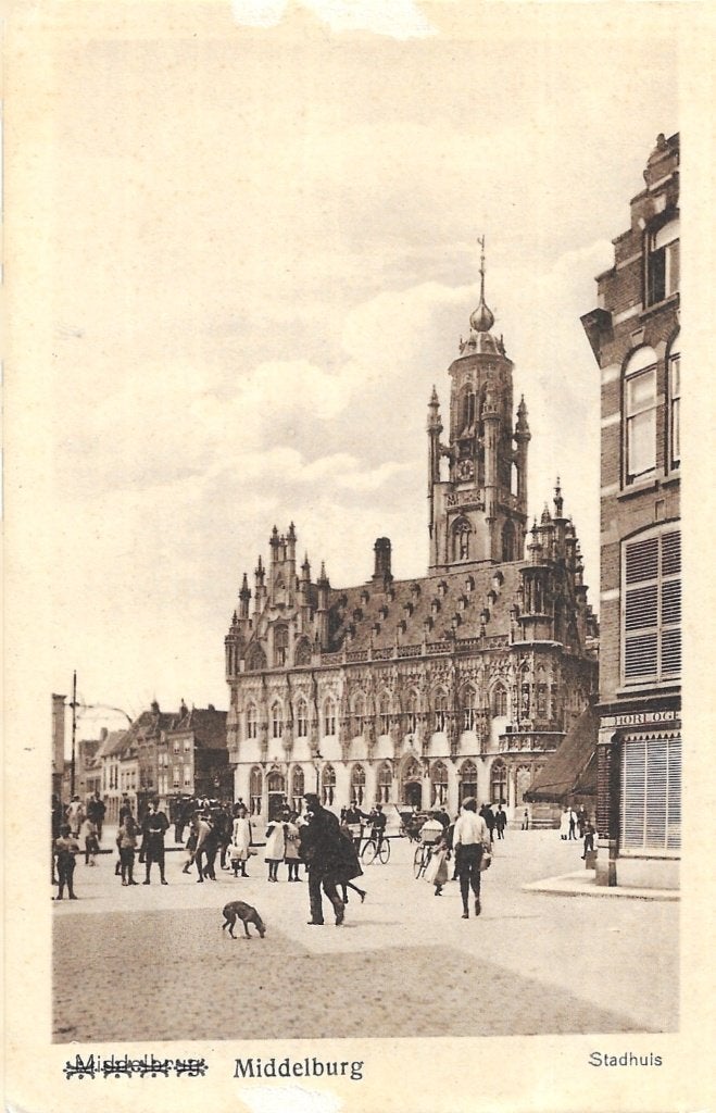 AK Middelburg - Stadhuis, Verzenden, Voor 1920, Ongelopen, Zeeland