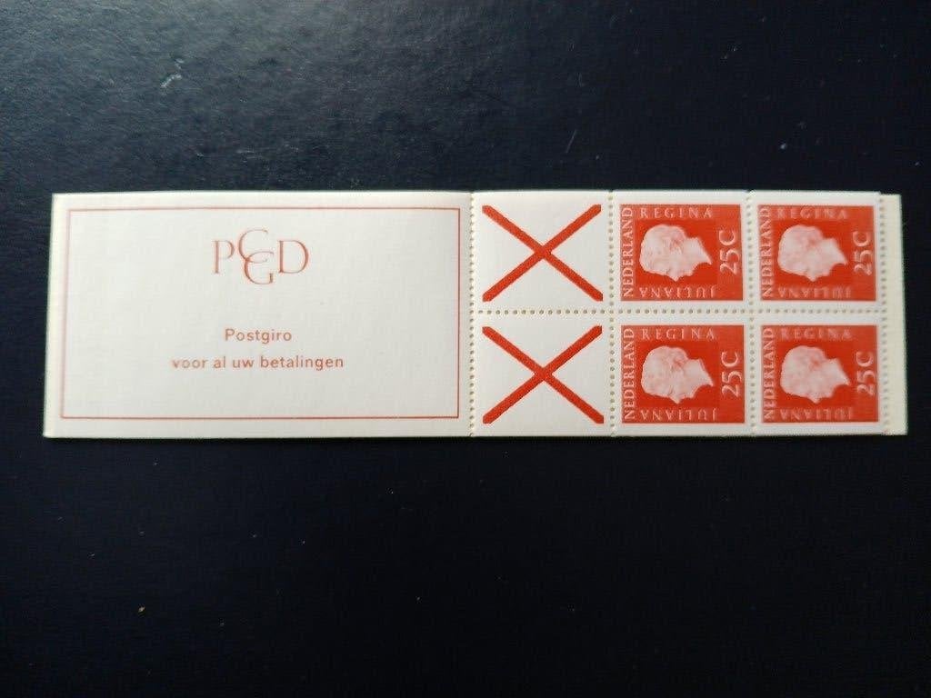 postzegelboekje PB9a, Ophalen of Verzenden, Na 1940, Postfris