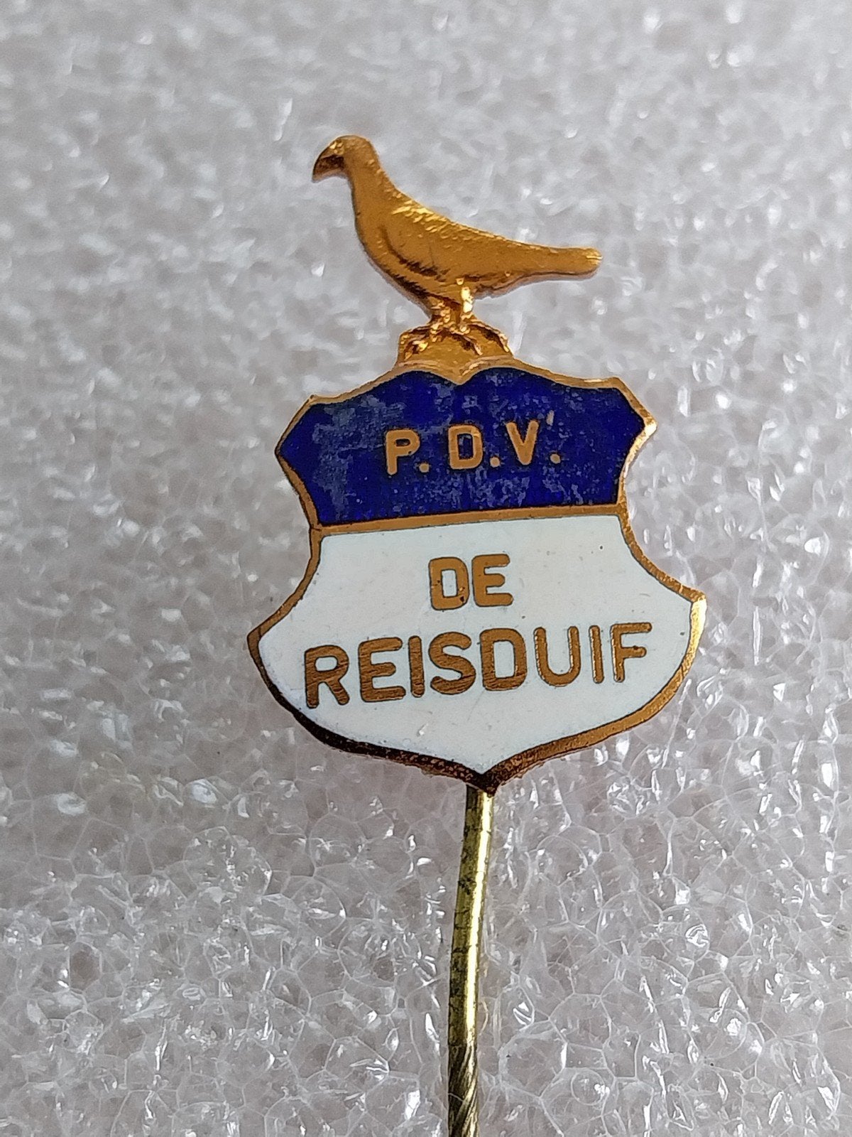 gevraagd,postduiven  speldjes/verenigingen, Ophalen of Verzenden, Gebruikt, Overige onderwerpen
