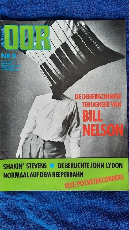 OOR 9-1981 2 Bill Nelson John Lydon Shakin Stevens Normaal T, Boeken, Ophalen of Verzenden, Zo goed als nieuw, Muziek, Film of Tv