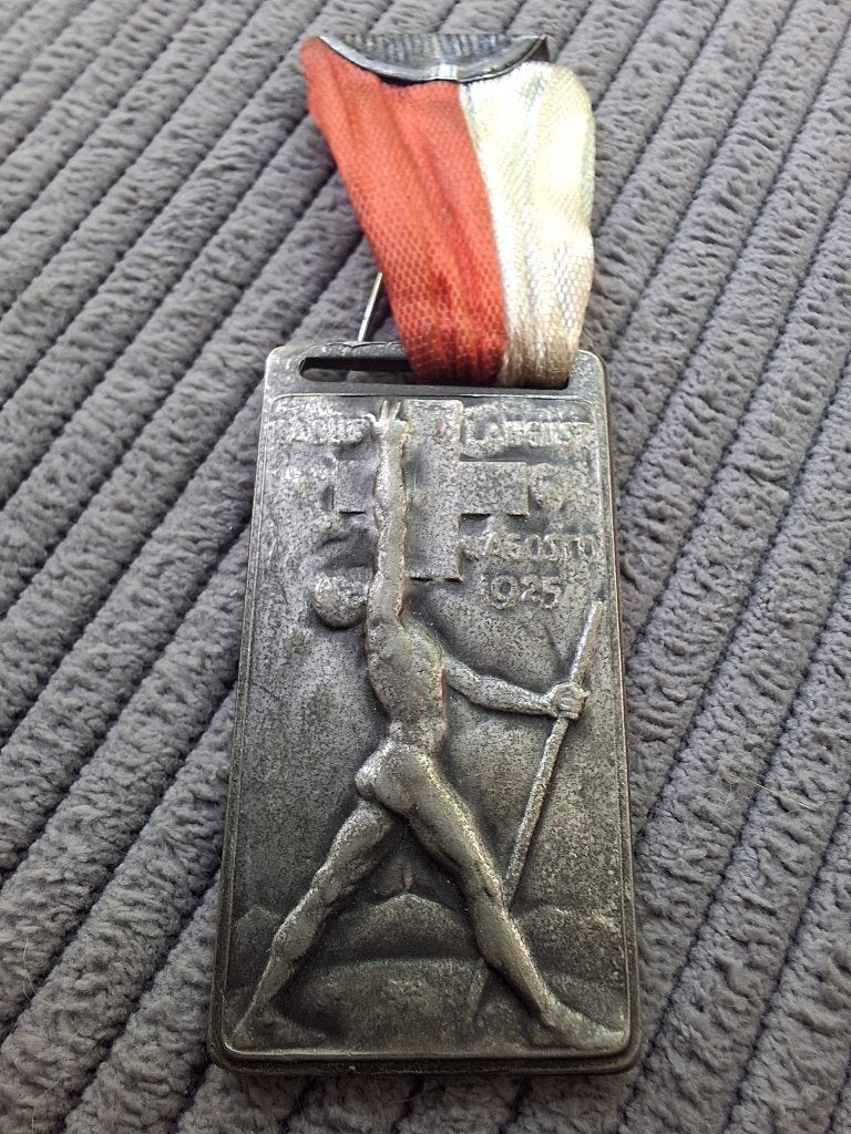 Speld 1 augustus 1925 Zwitserland, Verzamelen, Speldjes, Pins en Buttons, Verzenden, Overige onderwerpen