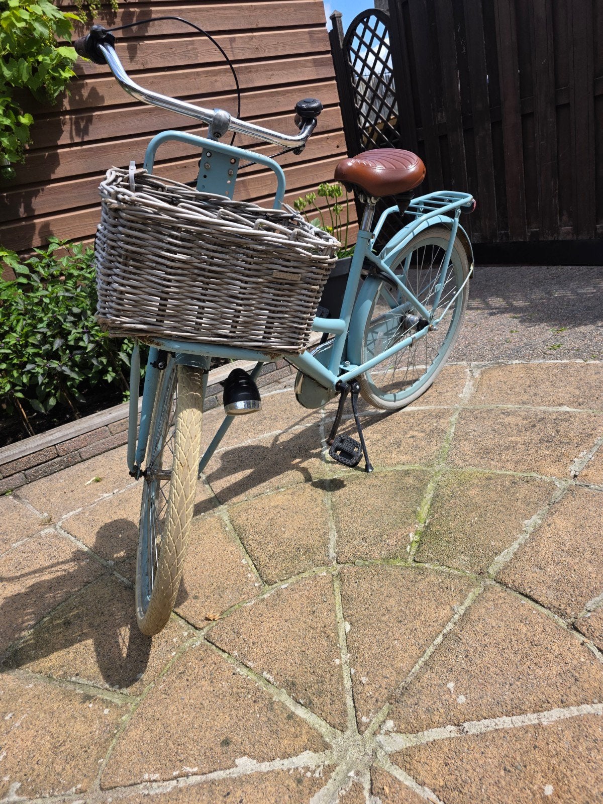 Spirit fiets met mand - 26 inch meisjes fiets., Fietsen en Brommers, Fietsen | Dames | Damesfietsen, Overige merken, Terugtraprem