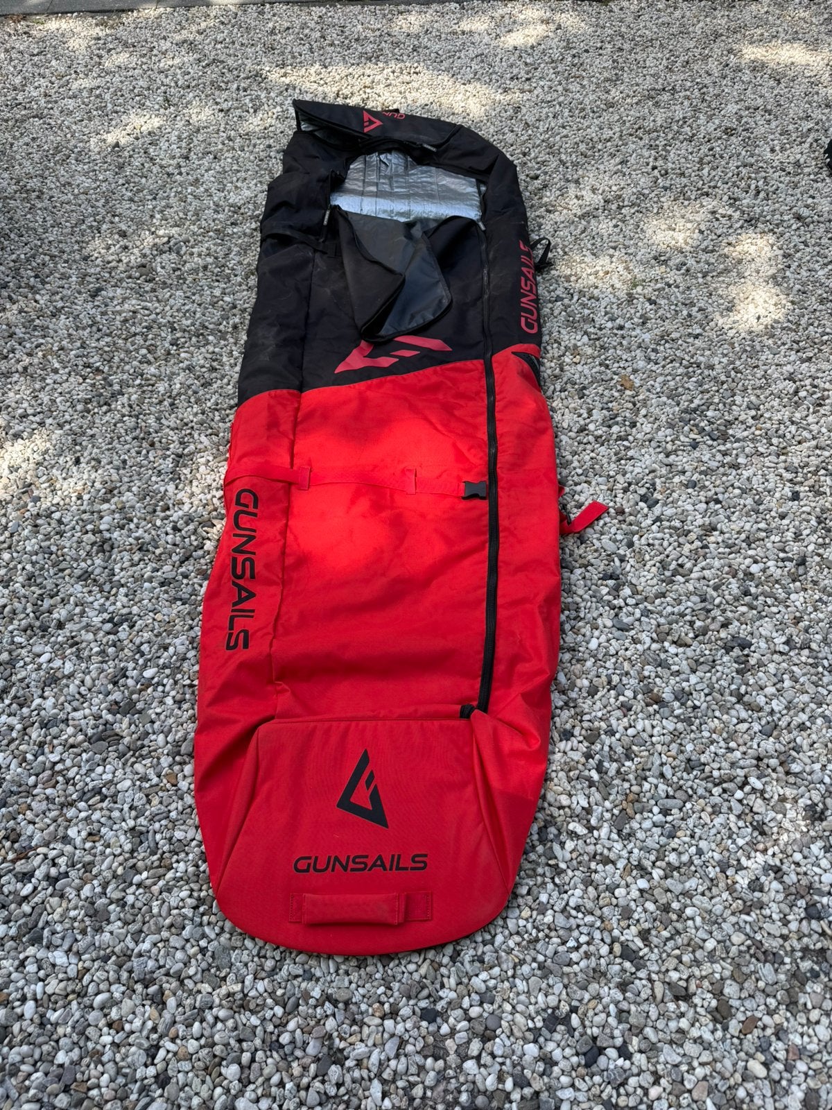 Gunsails Gearbag + divers spul, Watersport en Boten, Windsurfen, Gebruikt, Overige typen, Ophalen of Verzenden