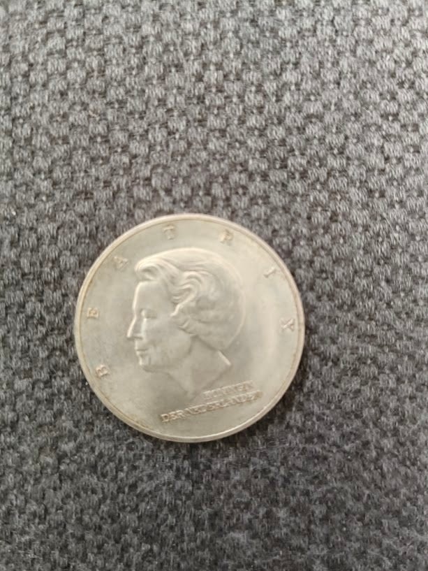 zilver munt 10 gulden, Ophalen of Verzenden, Koningin Beatrix, Euro's, Zilver