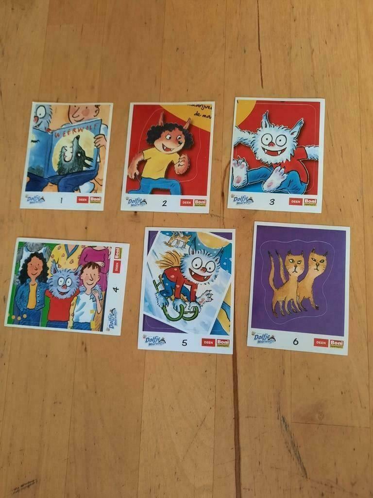 DOLFJE WEERWOLFJE - COMPLETE SET (78) STICKERS, Verzamelen, Ophalen of Verzenden, Zo goed als nieuw
