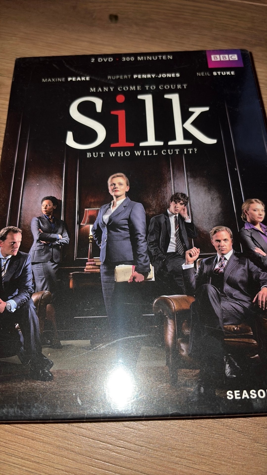 Silk nieuw in seal! Maxine Peake en Rupert Penry-Jones. BBC., Alle leeftijden, Ophalen of Verzenden, Zo goed als nieuw, Actie en Avontuur