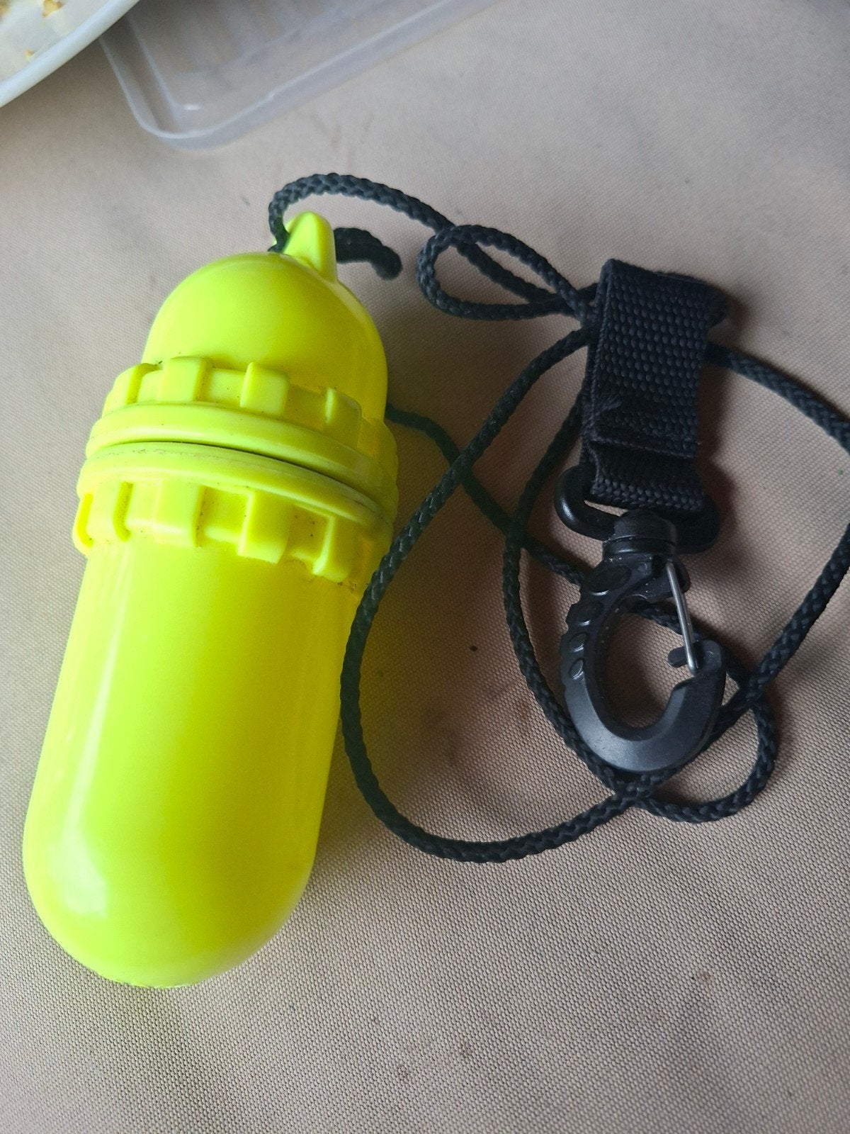 Waterdichte koker voor sleutels - Duiken/Snorkelen, Watersport en Boten, Duiken, Ophalen of Verzenden, Zo goed als nieuw