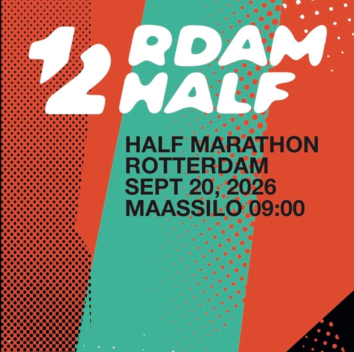 Rotterdam Half Ticket, Tickets en Kaartjes, Eén persoon, September