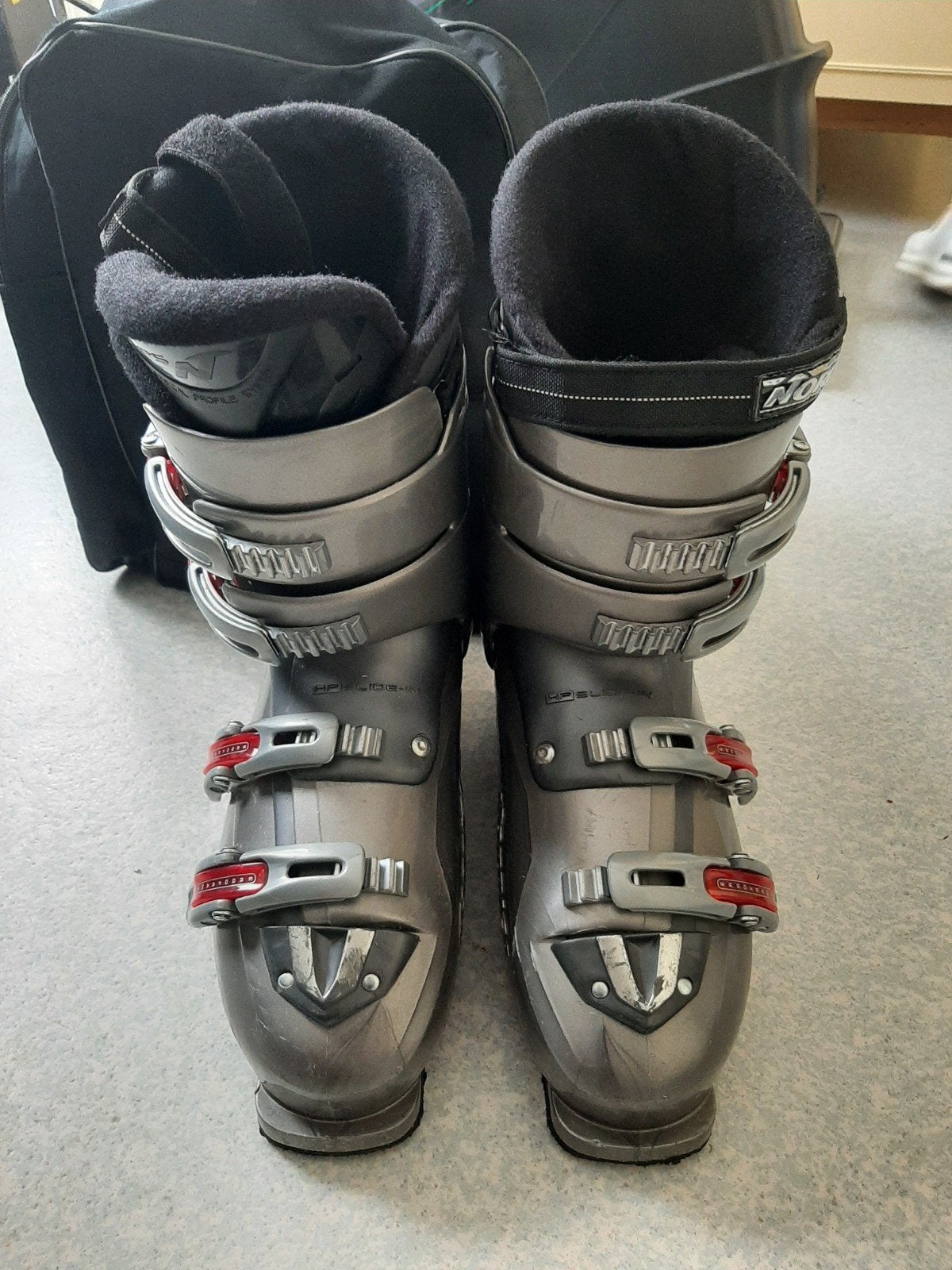Heren skischoenen Nordica maat 45, 160 tot 180 cm, Gebruikt, Schoenen, Ophalen of Verzenden