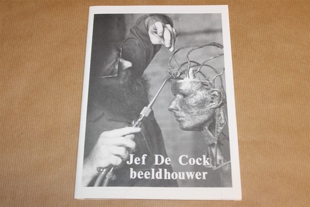 Mapje met foto\'s/reproducties beeldhouwer Jef de Cock, Ophalen of Verzenden, Zo goed als nieuw
