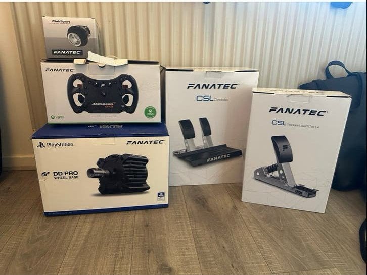 Fanatec Sim Racing Setup - STOEL EN RACESET, Ophalen, Overige merken, Zo goed als nieuw
