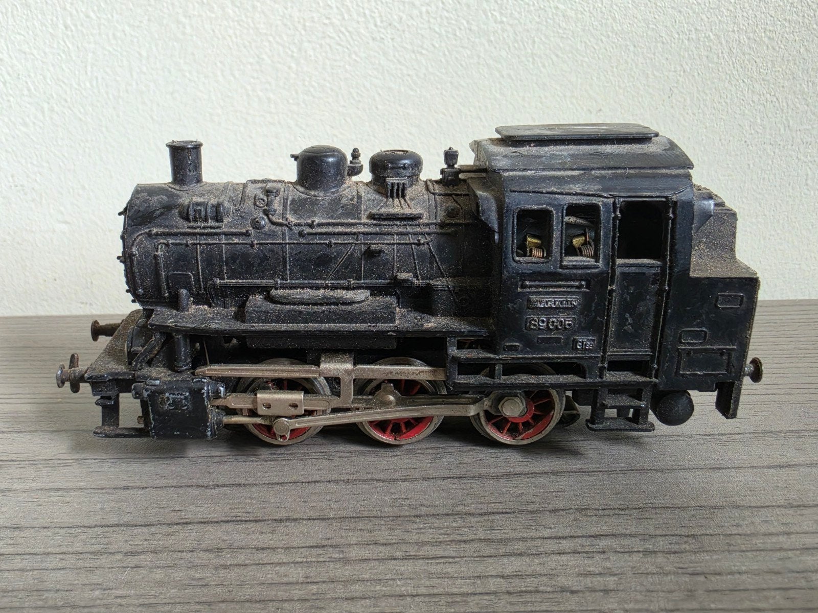Märklin Stoomlocomotief 89005 - Gebruikt, Zwart, Wisselstroom, Gebruikt, Locomotief, Ophalen of Verzenden