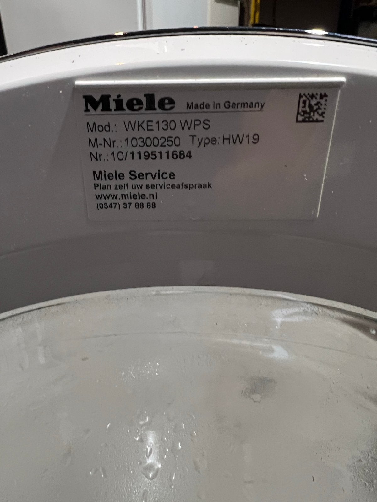 Foto 5 van Miele WKE130 WPS W1 Wasmachine - Zo goed als nieuw