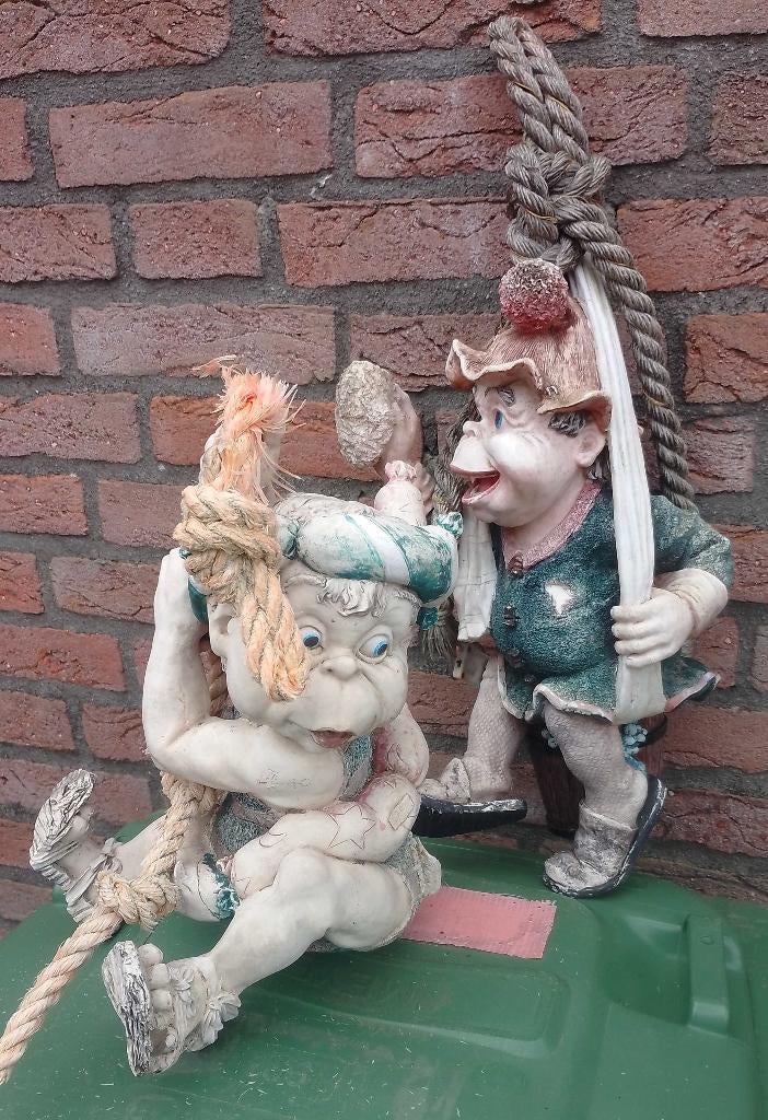 2 X Hang Laaf, Verzamelen, Efteling, Ophalen of Verzenden, Gebruikt, Beeldje of Poppetje