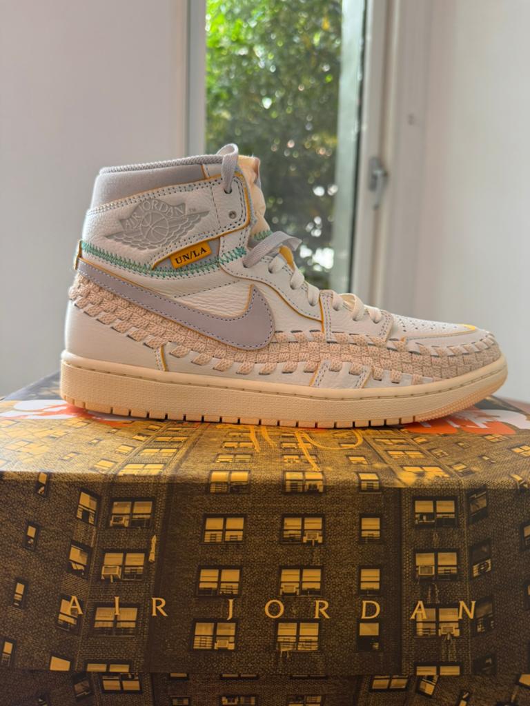 Union LA x Air Jordan 1 High OG Woven, Overige kleuren, Nieuw, Ophalen of Verzenden, Sneakers of Gympen