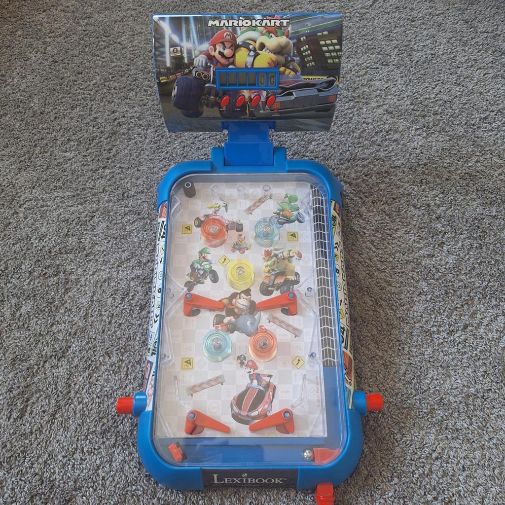 Mario Kart Flipperkast Lexibook, Ophalen of Verzenden, Zo goed als nieuw, Jongen of Meisje