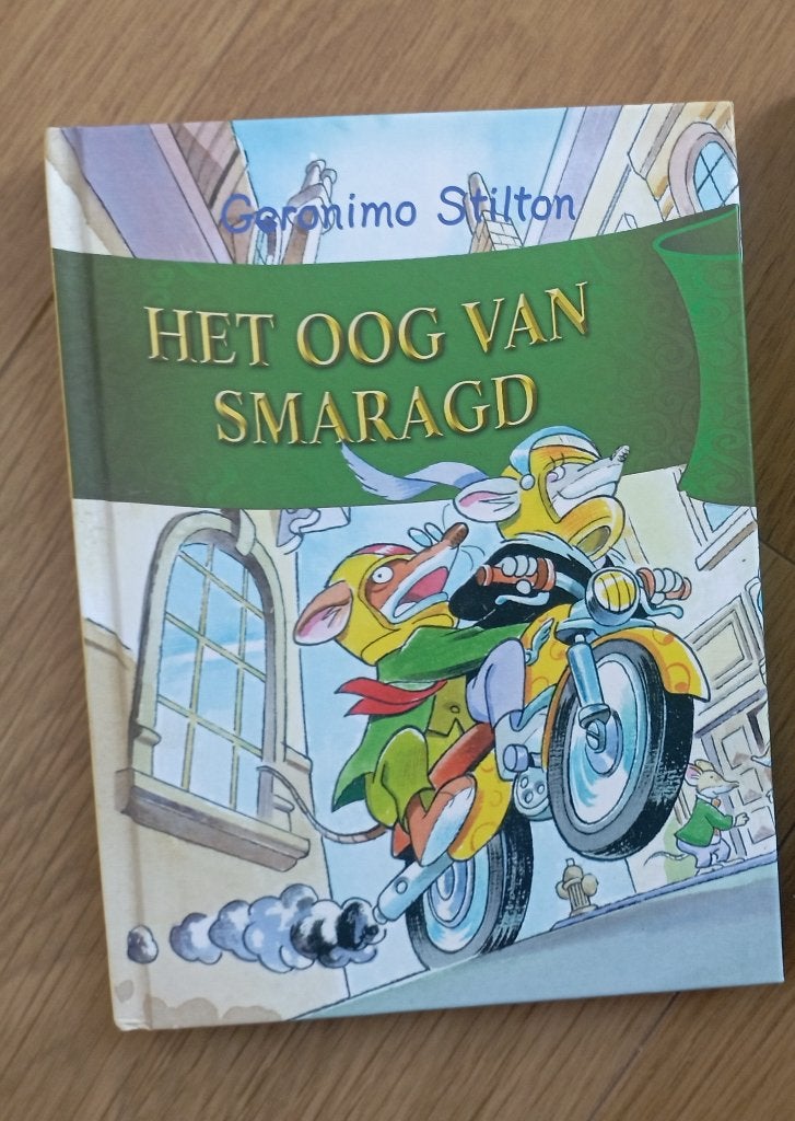 het oog van smaragd, geronimo stilton, Ophalen of Verzenden, Zo goed als nieuw, Geronimo Stilton, Thea Stilton, Fictie algemeen