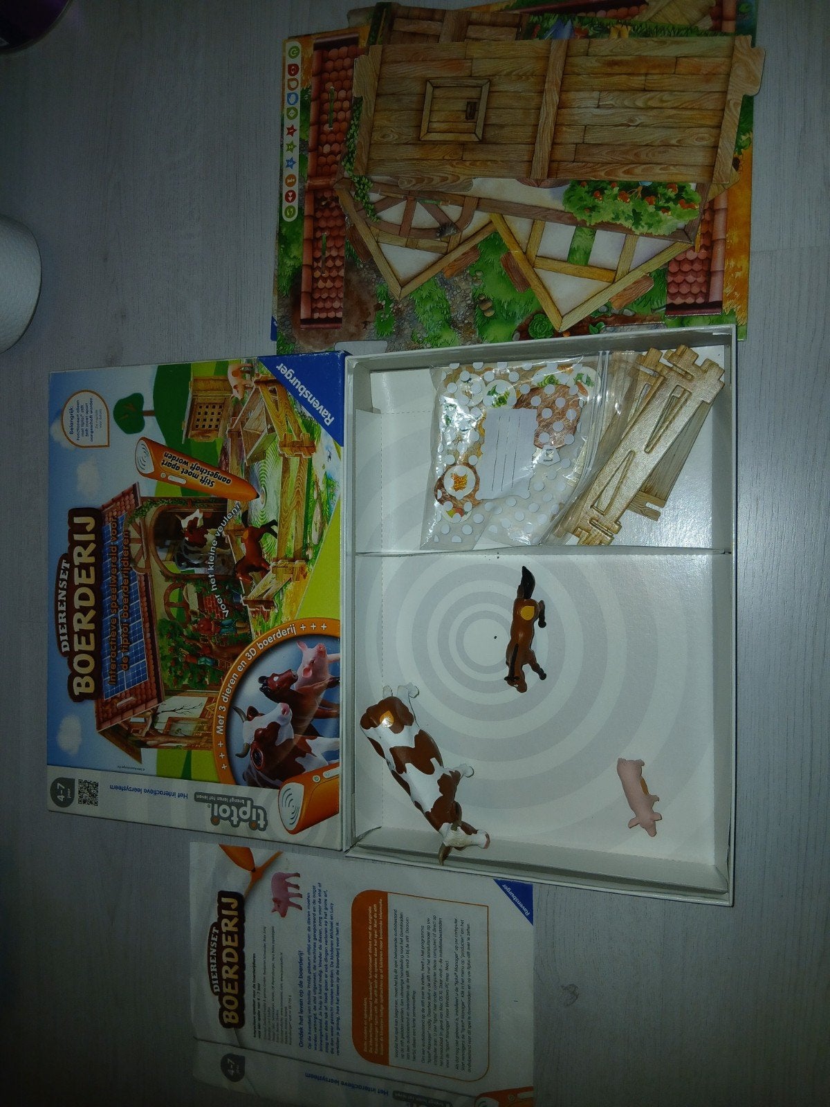 Ravensburger Tiptoi Dieren Boerderij - Interactief Leerspel, Ophalen, Zo goed als nieuw, Jongen of Meisje