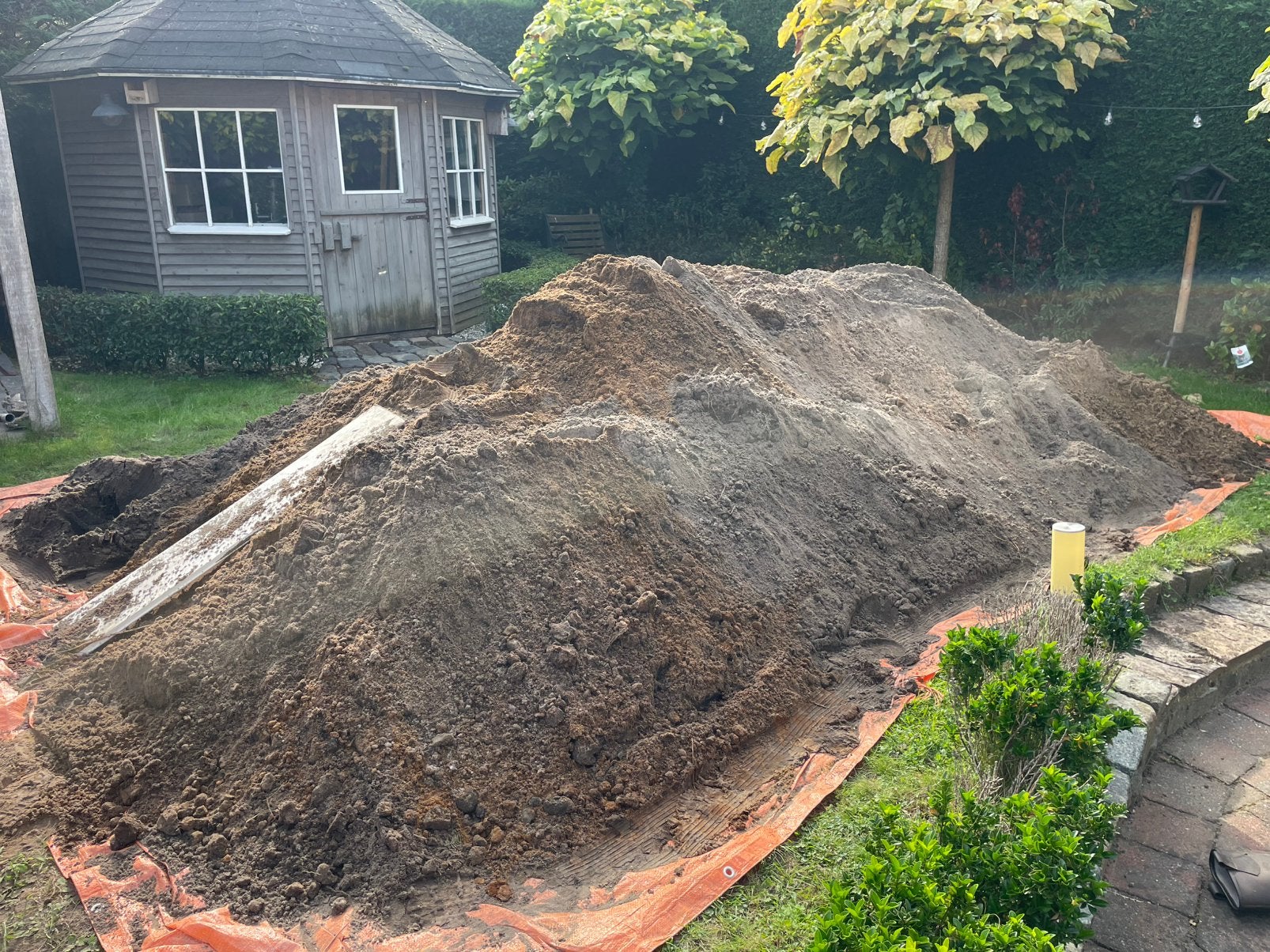 Zwart zand gratis af te halen, Ophalen, Gebruikt, Ophoogzand