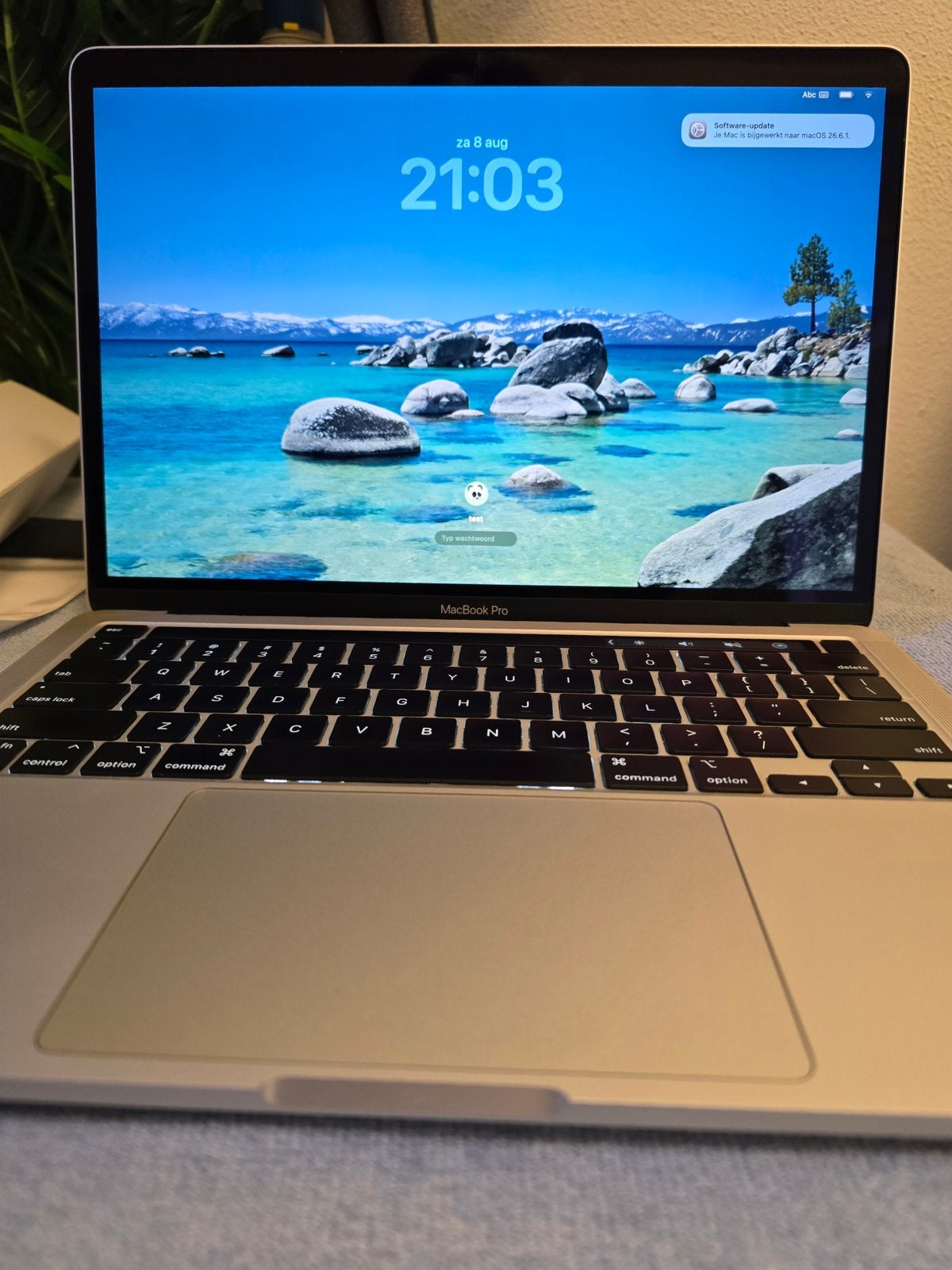 MacBook Pro M1 13inch. 8 core 8 GB. 256GB, Ophalen, Zo goed als nieuw, 13 inch, MacBook Pro