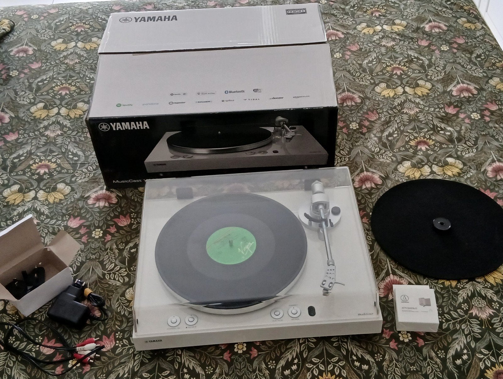Yamaha MusicCast Vinyl 500 Platenspeler – TT-N503, Ophalen of Verzenden, Zo goed als nieuw, Platenspeler, Overige merken