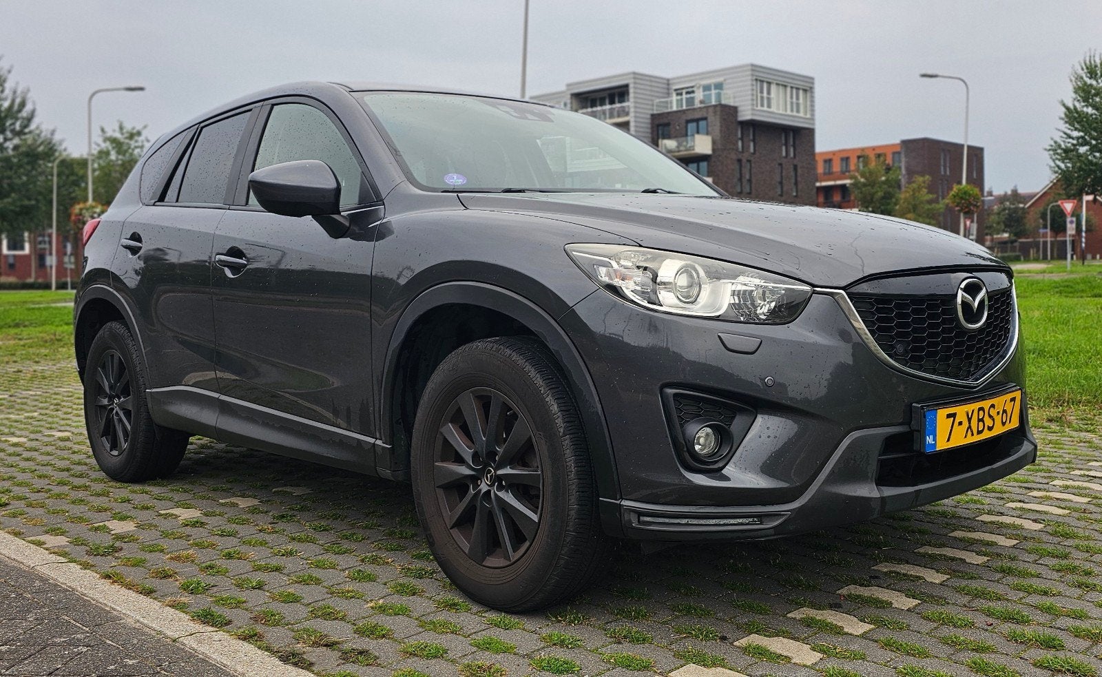 Mazda CX-5 2.0 121KW 2WD 2014 Grijs, Auto's, Voorwielaandrijving, 1998 cc, 1295 kg, 4 cilinders