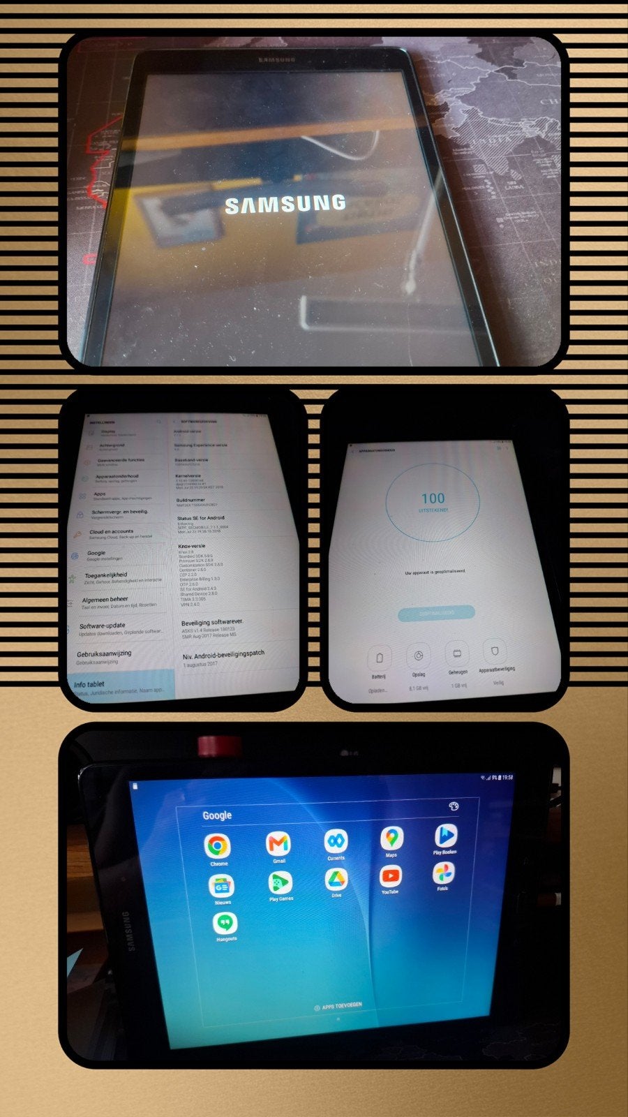 Samsung Galaxy Tab A Sm T555, 10 inch, Gebruikt, Ophalen of Verzenden, Galaxy Tab a t 555