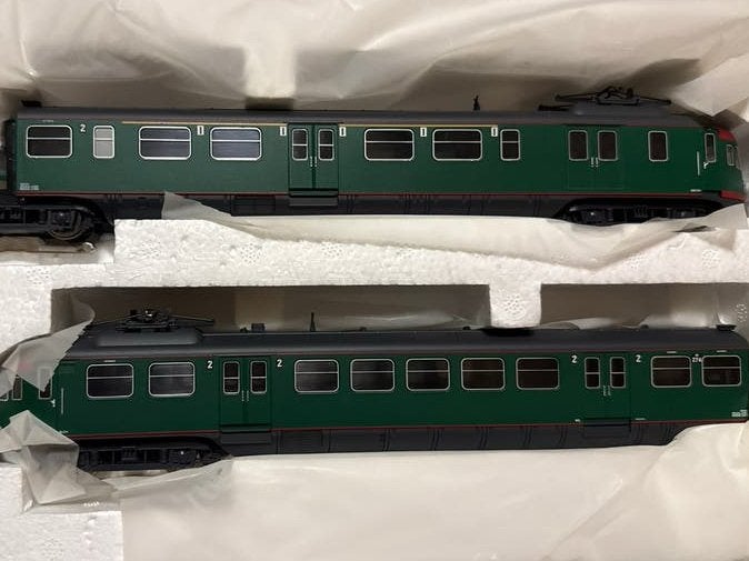 Rivarossi HR2853 NS Mat '46 2-delige treinset wisselstroom, Wisselstroom, Treinset, Nieuw, Ophalen