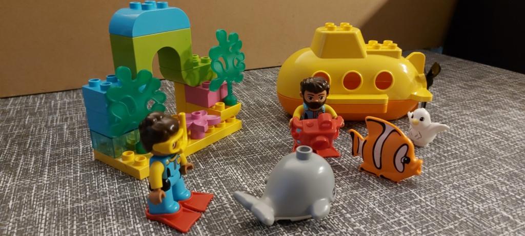 Duplo Avontuur met de onderzeeër 10910, Ophalen of Verzenden, Zo goed als nieuw, Duplo