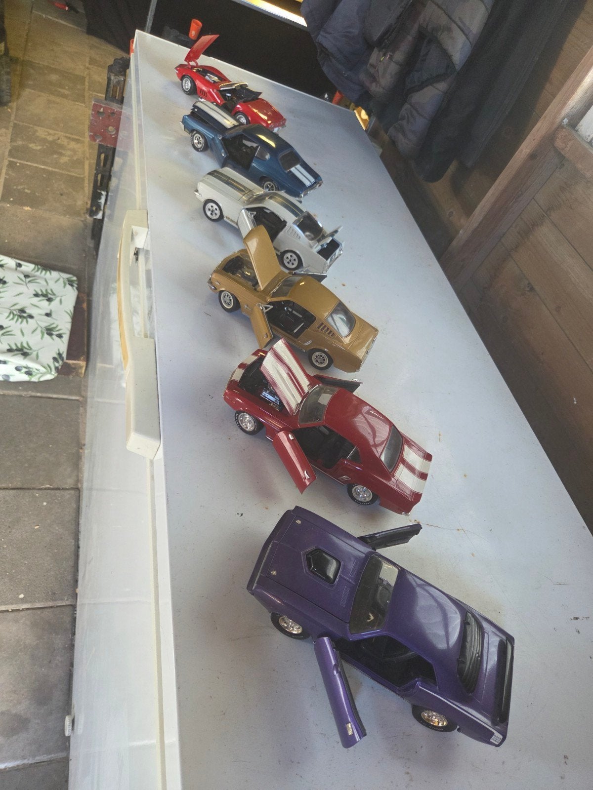 Meerdere modellen 1:18 USA MUSCLECARS, Ophalen of Verzenden, ERTL
