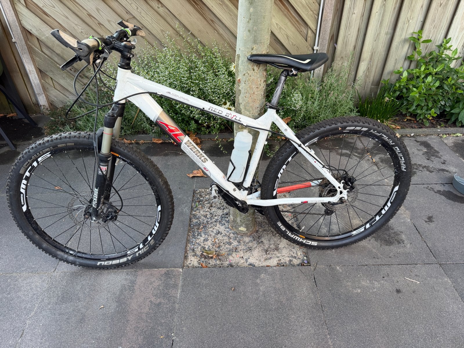 Red Bull Werks Mountainbike 26” – Shimano XT – RockShox SID, Fietsen en Brommers, Fietsen | Mountainbikes en ATB, Gebruikt, Hardtail