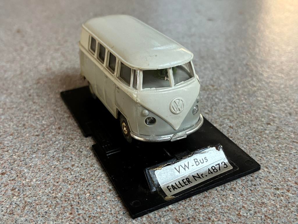 Faller AMS VW bus grijs/grijs, Ophalen of Verzenden, Zo goed als nieuw, Elektrisch, Overige merken